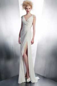 Gemy Maalouf 4181 Grecian Inspired Wedding dress