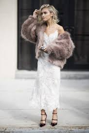 Jaunty Jacket and Slip Dress Wedding Wear